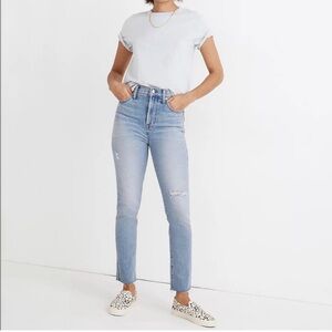 Madewell Perfect Vintage Jean in Coffey Wash: Worn-in Edition size 27
